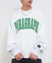 Paragraph | Paragraph (パラグラフ) アーチロゴ スウェットシャツ トレーナー(スウェット)