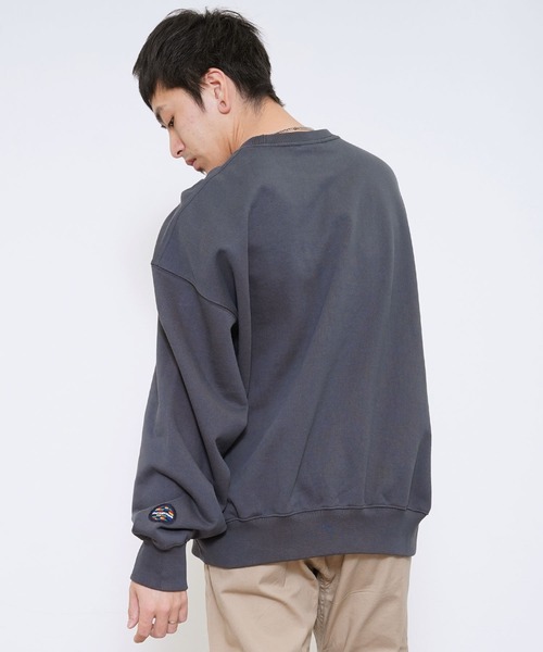 Paragraph（パラグラフ）の「Paragraph(パラグラフ) クラシック アーチロゴ スウェットトレーナー（スウェット・メンズ・チャコール/ライトグレー/スカイブルー/グレー・FREE）」の6枚目の写真