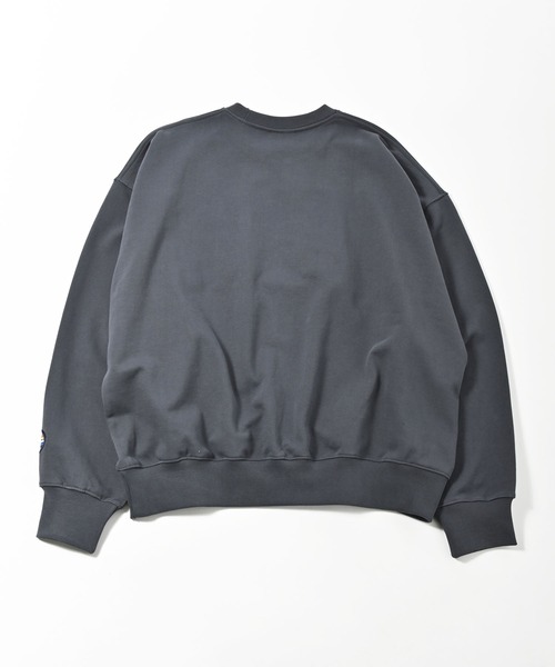 Paragraph（パラグラフ）の「Paragraph(パラグラフ) クラシック アーチロゴ スウェットトレーナー（スウェット・メンズ・チャコール/ライトグレー/スカイブルー/グレー・FREE）」の9枚目の写真