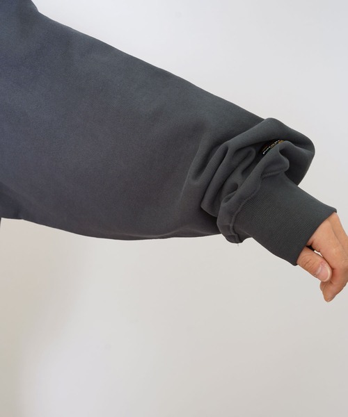 Paragraph（パラグラフ）の「Paragraph(パラグラフ) クラシック アーチロゴ スウェットトレーナー（スウェット・メンズ・チャコール/ライトグレー/スカイブルー/グレー・FREE）」の14枚目の写真