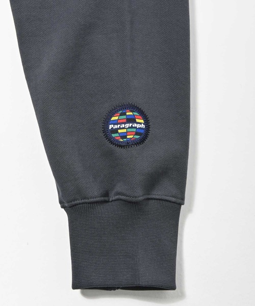 Paragraph（パラグラフ）の「Paragraph(パラグラフ) クラシック アーチロゴ スウェットトレーナー（スウェット・メンズ・チャコール/ライトグレー/スカイブルー/グレー・FREE）」の16枚目の写真
