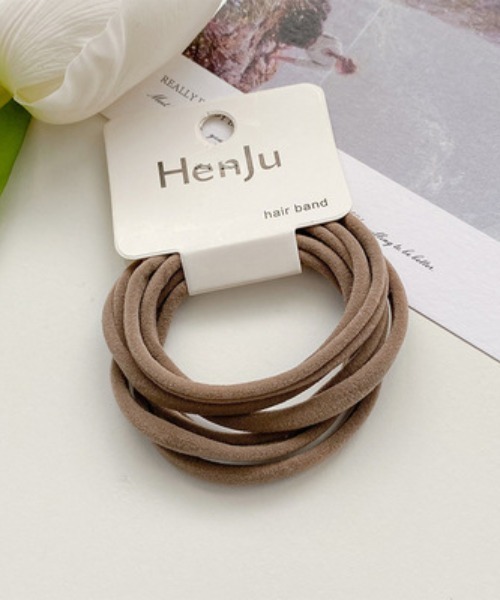 REBALANCE（リバランス）の「ヘアゴム（6点セット）（ヘアゴム・レディース・A/B/C/D/E/F/G/H/I/J/K/L・ONE SIZE）」の5枚目の写真