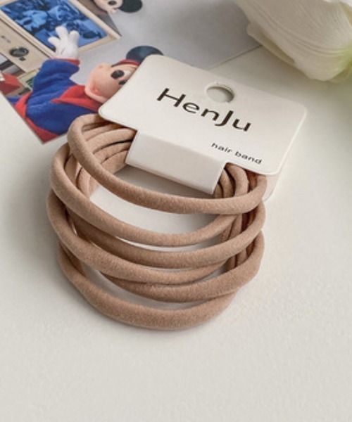 REBALANCE（リバランス）の「ヘアゴム（6点セット）（ヘアゴム・レディース・A/B/C/D/E/F/G/H/I/J/K/L・ONE SIZE）」の8枚目の写真