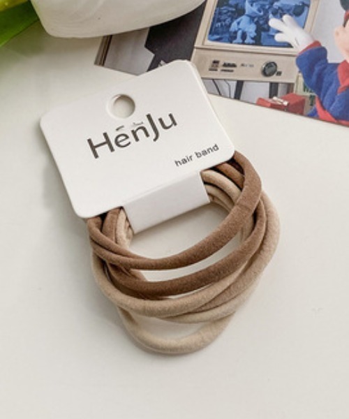 REBALANCE（リバランス）の「ヘアゴム（6点セット）（ヘアゴム・レディース・A/B/C/D/E/F/G/H/I/J/K/L・ONE SIZE）」の11枚目の写真