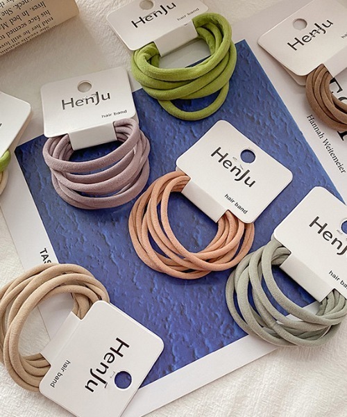 REBALANCE（リバランス）の「ヘアゴム（6点セット）（ヘアゴム・レディース・A/B/C/D/E/F/G/H/I/J/K/L・ONE SIZE）」の19枚目の写真