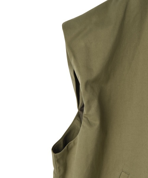 marjour（マージュール）の「MA-1 VEST（MA-1・レディース・カーキ・M）」の22枚目の写真