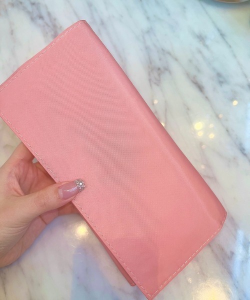 LAC-VERT（ラック・ヴェール）の「【プロ仕様】シルクビジューポーチ付きメイクブラシ（メイクブラシ・レディース・ピンク/シルバー・FREE）」の11枚目の写真