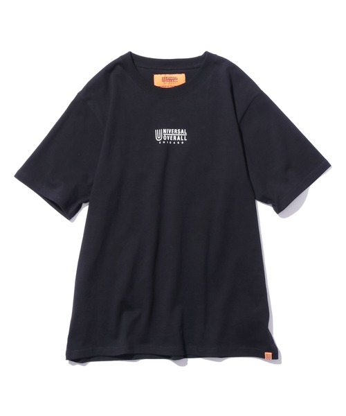 UNIVERSAL OVERALL(ユニバーサルオーバーオール)の「UNIVERSAL OVERALL/ユニバーサルオーバーオール UO LOGO 半袖ロゴTシャツ ショートスリーブT(Tシャツ/カットソー・メンズ・ホワイト/ブラック/レンガ・M/XL/L)」の22枚目の写真