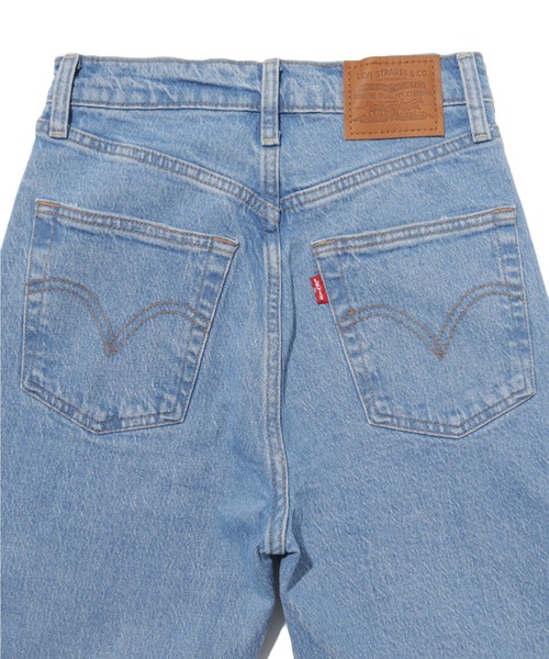 Levi's（リーバイス）の「RIBCAGE クロップ ブーツカット JAZZ AWAY（デニムパンツ・レディース・インディゴブルー・24inch/25inch/26inch/27inch/23inch/28inch）」の12枚目の写真