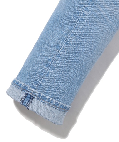 Levi's（リーバイス）の「RIBCAGE クロップ ブーツカット JAZZ AWAY（デニムパンツ・レディース・インディゴブルー・24inch/25inch/26inch/27inch/23inch/28inch）」の14枚目の写真
