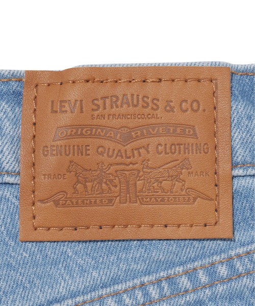 Levi's（リーバイス）の「RIBCAGE クロップ ブーツカット JAZZ AWAY（デニムパンツ・レディース・インディゴブルー・24inch/25inch/26inch/27inch/23inch/28inch）」の15枚目の写真