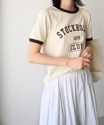 CANAL JEAN | El mar(エルマール) "STOCKHOLM"リンガー半袖Tシャツ(Tシャツ/カットソー)