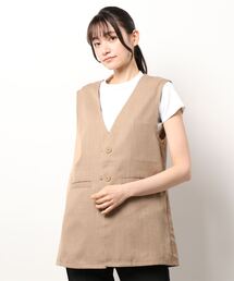 HONEYSUCKLE ROSE | 【HONEYSUCKLE ROSE】ノーカラージレ(その他トップス)