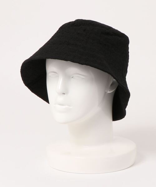 one way（ワンウェイ）の「エンボスバケハ（ハット・レディース・ブラック/ホワイト・FREE）」の2枚目の写真