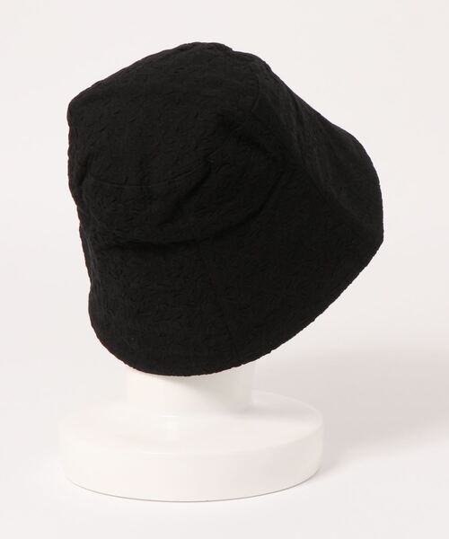 one way（ワンウェイ）の「エンボスバケハ（ハット・レディース・ブラック/ホワイト・FREE）」の3枚目の写真