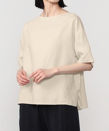 ORCIVAL | リネン ボートネックプルオーバー WOMEN