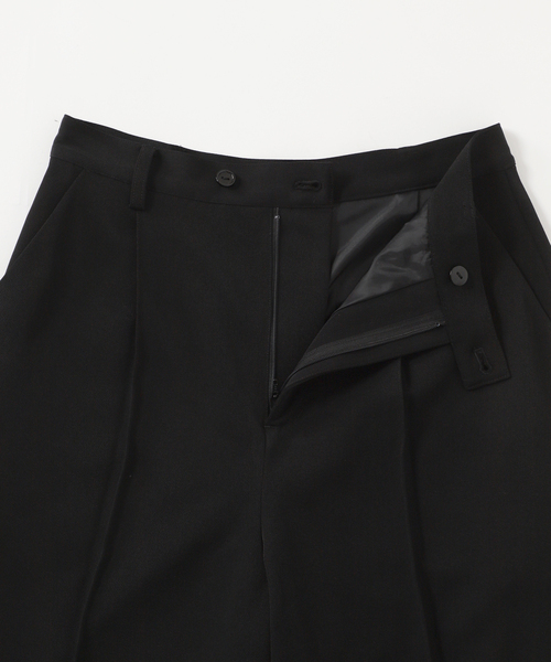 CITYSHOP(シティーショップ)の「PINTUCK WIDE パンツ 2(その他パンツ・レディース・アイボリー/ブラック/レッド・36/38)」の10枚目の写真