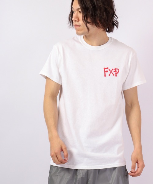 FLASH PACKER(フラッシュパッカー)の「FLASH PACKER 半袖Tシャツ(Tシャツ/カットソー・メンズ・ホワイト/パープル/ブラック・XL/M/L/S)」の2枚目の写真