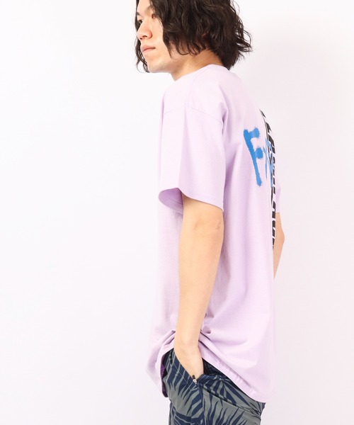 FLASH PACKER(フラッシュパッカー)の「FLASH PACKER 半袖Tシャツ(Tシャツ/カットソー・メンズ・ホワイト/パープル/ブラック・XL/M/L/S)」の4枚目の写真