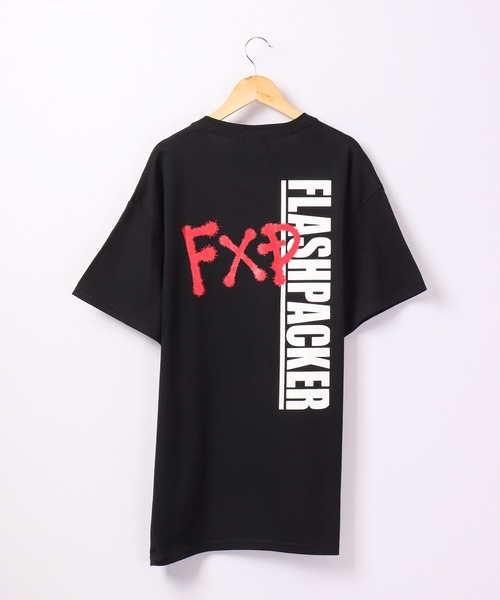 FLASH PACKER(フラッシュパッカー)の「FLASH PACKER 半袖Tシャツ(Tシャツ/カットソー・メンズ・ホワイト/パープル/ブラック・XL/M/L/S)」の15枚目の写真