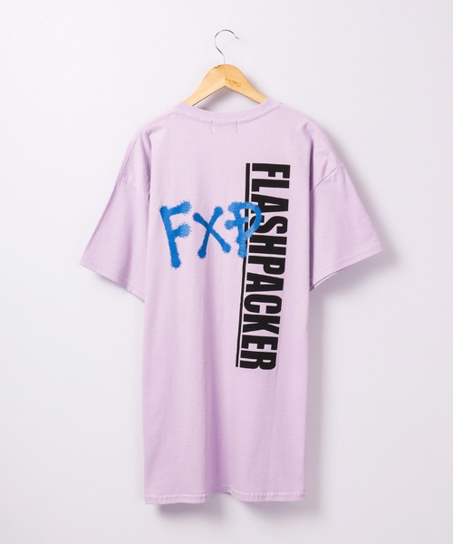 FLASH PACKER(フラッシュパッカー)の「FLASH PACKER 半袖Tシャツ(Tシャツ/カットソー・メンズ・ホワイト/パープル/ブラック・XL/M/L/S)」の21枚目の写真