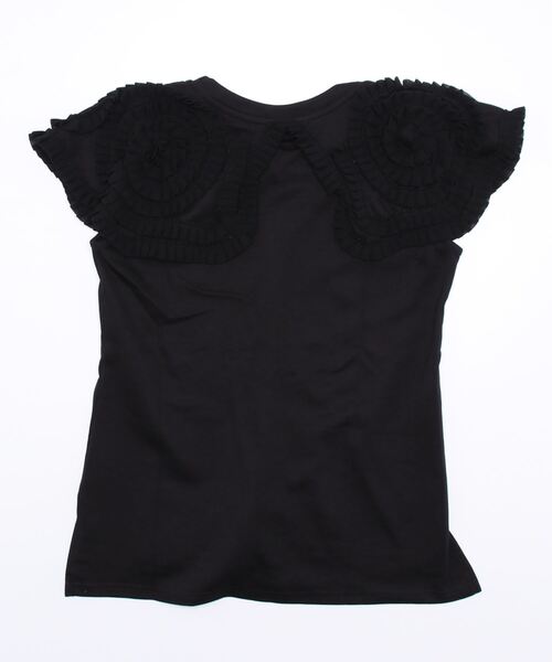 DONOBAN(ドノバン)の「フリルカラーノースリーブ(Tシャツ/カットソー・レディース・ホワイト/ブラック/ネイビー/グレー・FREE)」の19枚目の写真