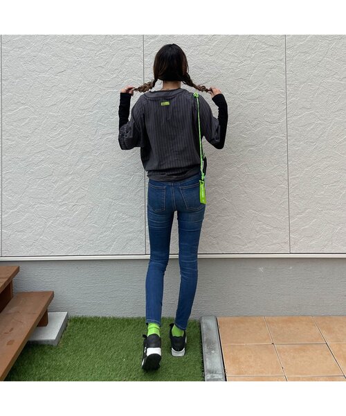 BREEZE by saori(ブリーズバイサオリ)の「WEB限定 ベースボールシャツ(大人) 【BREEZE by saori】(シャツ/ブラウス・レディース・ブラック/ベージュ・MEDIUM)」の7枚目の写真