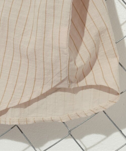 BREEZE by saori(ブリーズバイサオリ)の「WEB限定 ベースボールシャツ(大人) 【BREEZE by saori】(シャツ/ブラウス・レディース・ブラック/ベージュ・MEDIUM)」の20枚目の写真