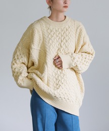 select MOCA | 2022 AW フィッシャーマンルーズニット(ニット/セーター)