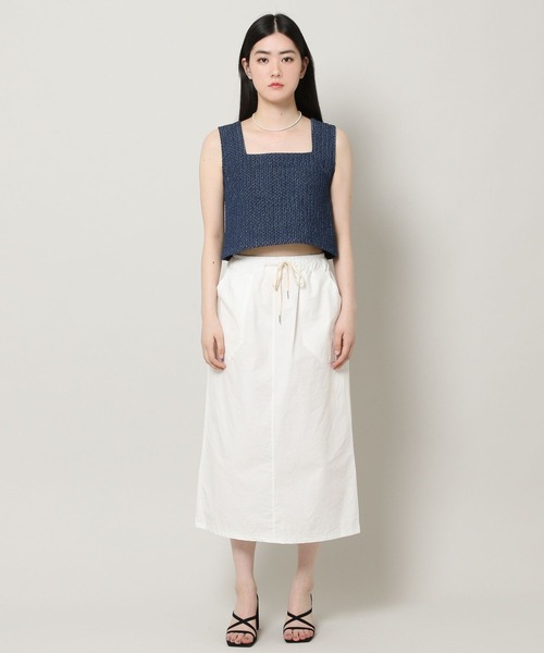 ALAND（エーランド）の「3.3Field Trip／デニムメッシュクロップタンク 2299885（タンクトップ・レディース・ライトブルー/ブルー・FREE）」の12枚目の写真