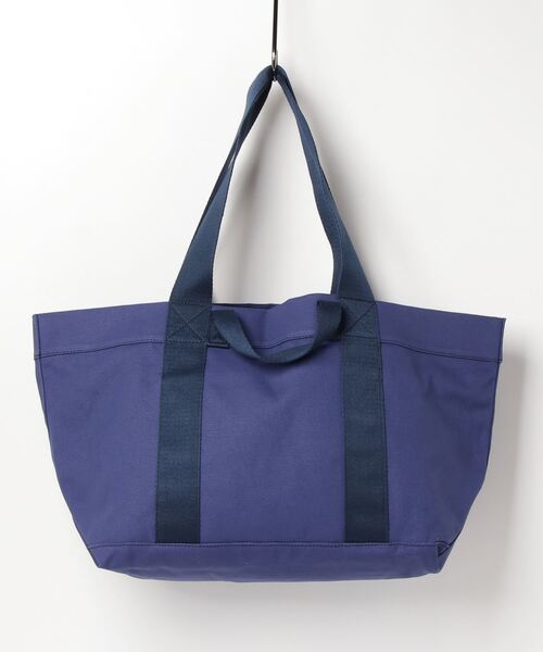 Le Pigeon Voyageur(ル ピジョン ヴォワイヤジュール)の「【Le Pigeon】LPB-007 COTTON CANVAS 2WAY TOTE コットンキャンバス2WAYトート(トートバッグ・レディース・ブラック/オフホワイト/ネイビー・FREE)」の7枚目の写真