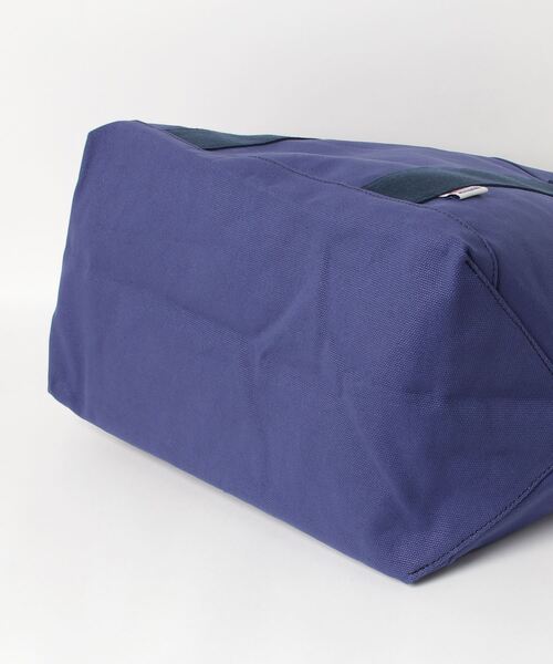 Le Pigeon Voyageur(ル ピジョン ヴォワイヤジュール)の「【Le Pigeon】LPB-007 COTTON CANVAS 2WAY TOTE コットンキャンバス2WAYトート(トートバッグ・レディース・ブラック/オフホワイト/ネイビー・FREE)」の4枚目の写真
