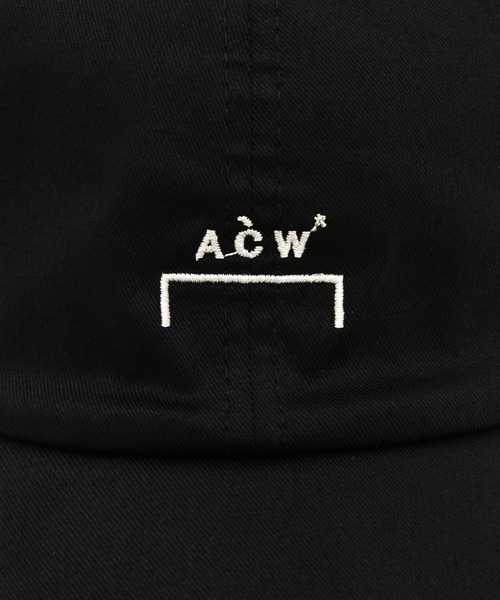 A-COLD-WALL*(アコールドウォール)の「COTTON BRACKET CAP(キャップ・メンズ・ブラック・FREE)」の2枚目の写真