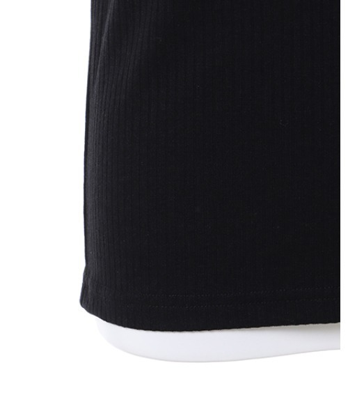 INGNI(イング)の「フリル異素材/トップス(Tシャツ/カットソー・レディース・ブラック/オフホワイト/グレー系その他/ブラウン・M)」の14枚目の写真