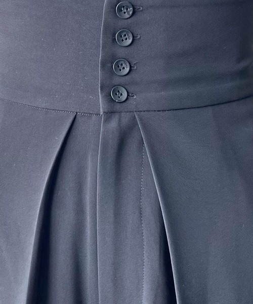 HARE（ハレ）の「ハイウエストスーパーワイドパンツ(HARE)（スラックス・レディース・ブラック/パープル・FREE）」の13枚目の写真