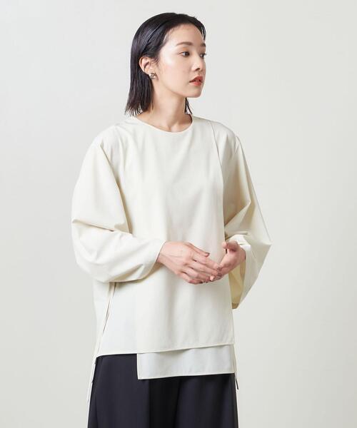 「MARW UNITED ARROWS」 長袖ブラウス FREE ホワイト レディース MARW UNITED ARROWS ブラウス シャツ 「MARW ARROWS」Tブラウス