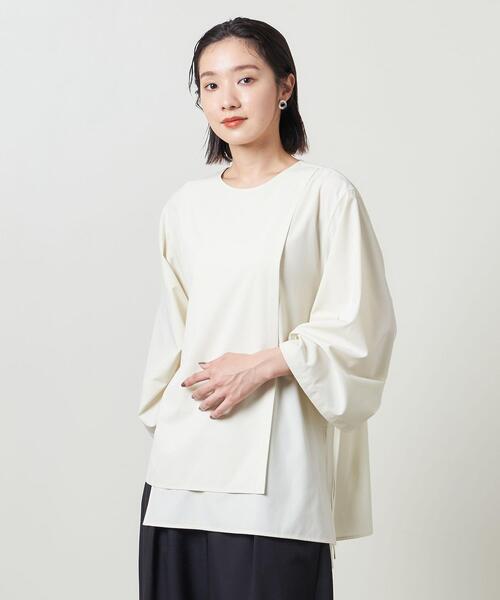 MARW UNITED ARROWS（マルゥ ユナイテッドアローズ）の「＜MARW UNITED ARROWS＞レイヤードブラウス（シャツ/ブラウス・レディース・ナチュラル/ホワイト・FREE）」の14枚目の写真