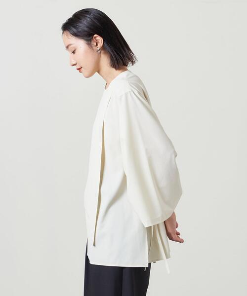 「MARW UNITED ARROWS」 長袖シャツ FREE オフホワイト レディース MARW UNITED ARROWS ブラウス シャツ 「MARW ARROWS」シアー