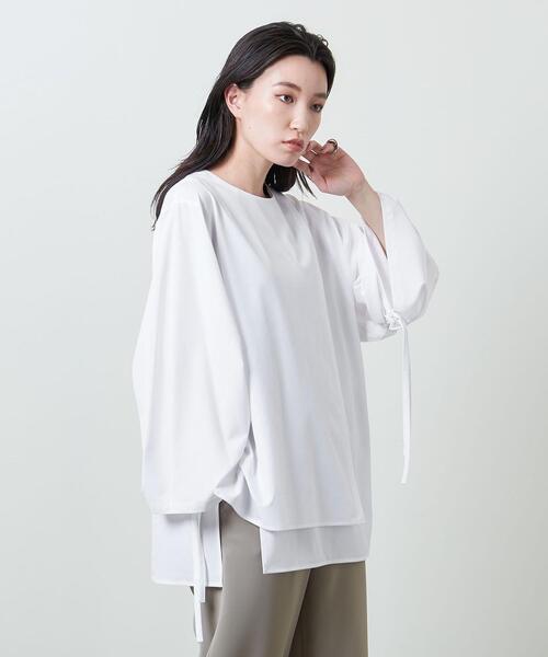 MARW UNITED ARROWS（マルゥ ユナイテッドアローズ）の「＜MARW UNITED ARROWS＞レイヤードブラウス（シャツ/ブラウス・レディース・ナチュラル/ホワイト・FREE）」の20枚目の写真