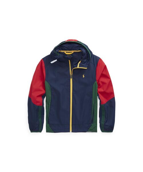 ウォーターレジスタント フーデッド ジャケット その他アウター Polo Ralph チルドレンズウェア のファッション Childrenswear ポロ ラルフ ラルフ その他アウター Ralph Lauren ローレン 商品割引