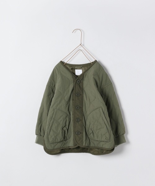 LOWRYS FARM（ローリーズファーム）の「キルティングブルゾン　287653（ブルゾン・キッズ・ブラック/アイボリー/カーキ・150cm/120cm/130cm/110cm/140cm）」の9枚目の写真