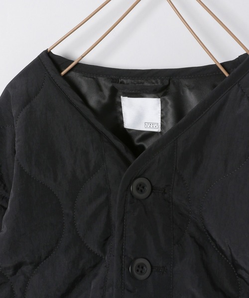 LOWRYS FARM（ローリーズファーム）の「キルティングブルゾン　287653（ブルゾン・キッズ・ブラック/アイボリー/カーキ・150cm/120cm/130cm/110cm/140cm）」の11枚目の写真