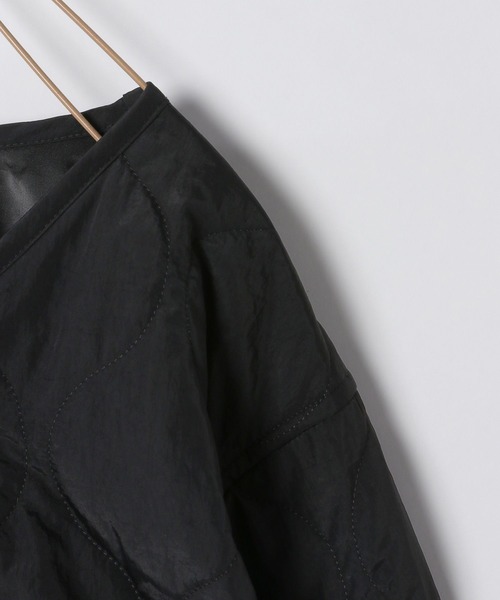 LOWRYS FARM（ローリーズファーム）の「キルティングブルゾン　287653（ブルゾン・キッズ・ブラック/アイボリー/カーキ・150cm/120cm/130cm/110cm/140cm）」の12枚目の写真