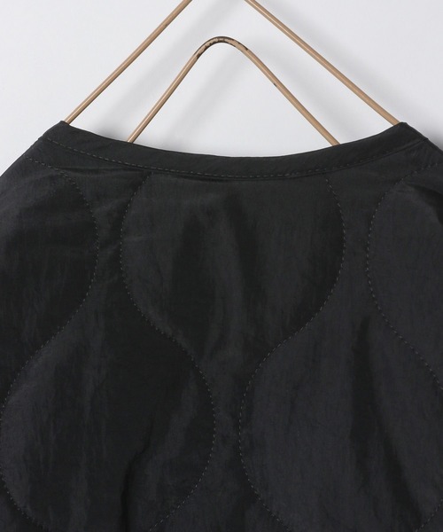 LOWRYS FARM（ローリーズファーム）の「キルティングブルゾン　287653（ブルゾン・キッズ・ブラック/アイボリー/カーキ・150cm/120cm/130cm/110cm/140cm）」の17枚目の写真