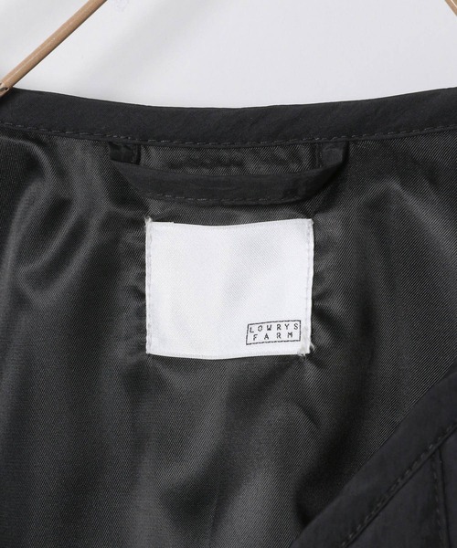 LOWRYS FARM（ローリーズファーム）の「キルティングブルゾン　287653（ブルゾン・キッズ・ブラック/アイボリー/カーキ・150cm/120cm/130cm/110cm/140cm）」の18枚目の写真