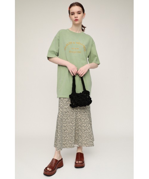 SLY(スライ)の「WASHED LOGO T/SH ウォッシュド ロゴ Tシャツ オーバーサイズ ビッグTシャツ(Tシャツ/カットソー・レディース・ブルー/ミント/ピンク/ホワイト・FREE)」の19枚目の写真