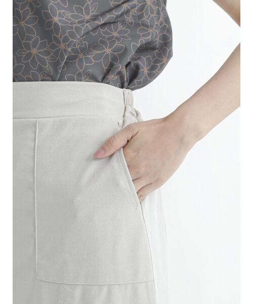 Te chichi TERRASSE（テチチテラス）の「カットタイトスカート【セットアップ可】（スカート・レディース・ブラック/グレー/ブルー・ﾌﾘ-）」の16枚目の写真