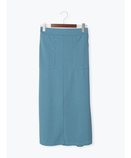 Te chichi TERRASSE（テチチテラス）の「カットタイトスカート【セットアップ可】（スカート・レディース・ブラック/グレー/ブルー・ﾌﾘ-）」の18枚目の写真