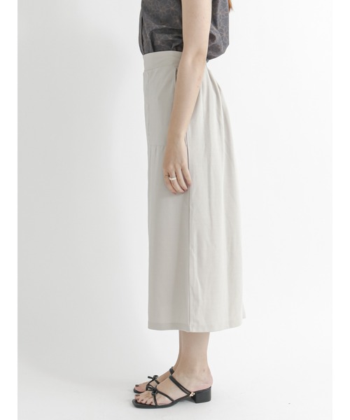 Te chichi TERRASSE（テチチテラス）の「カットタイトスカート【セットアップ可】（スカート・レディース・ブラック/グレー/ブルー・ﾌﾘ-）」の12枚目の写真