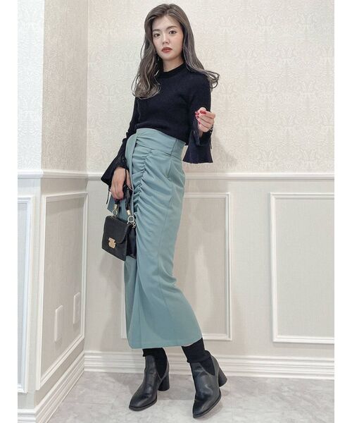 dazzlin(ダズリン)の「ソックスタイトショートブーツ(ブーツ・レディース・ブラック/ベージュ・MEDIUM/LARGE)」の18枚目の写真